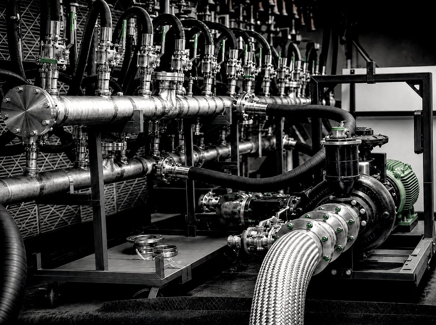 Industrial process water systems